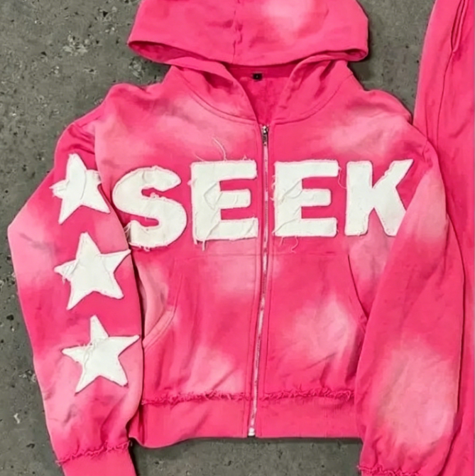 Printed Hooded Sweatshirt