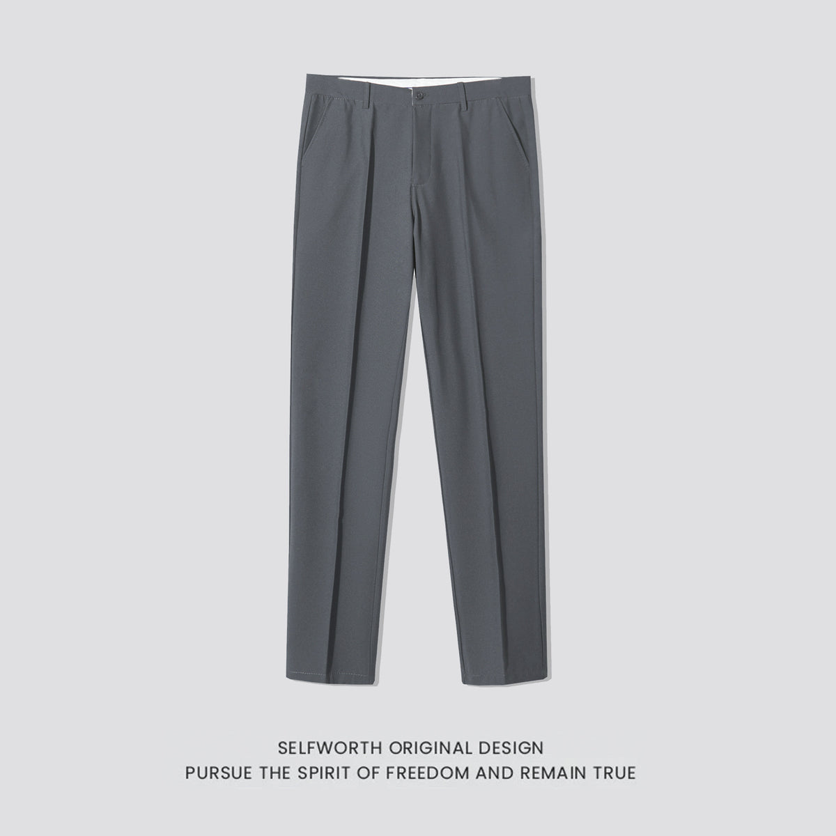 Slim-Fit Suit Pants