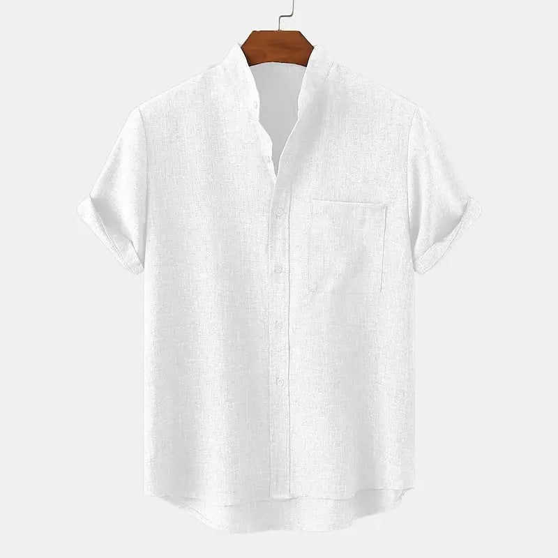 Color Linen Shirt