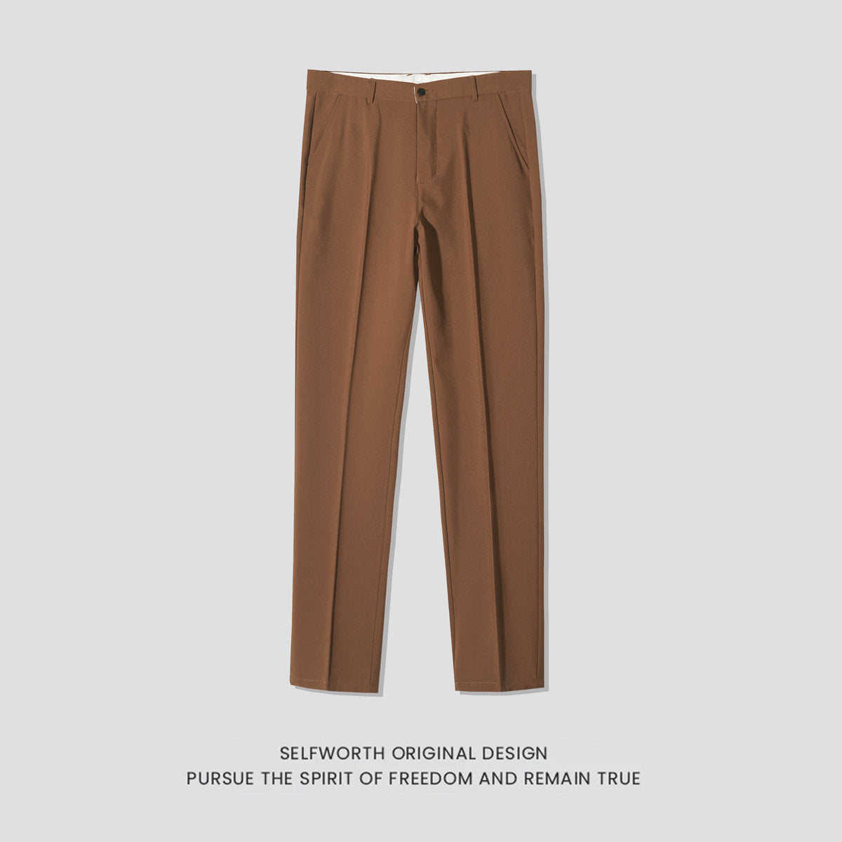 Slim-Fit Suit Pants