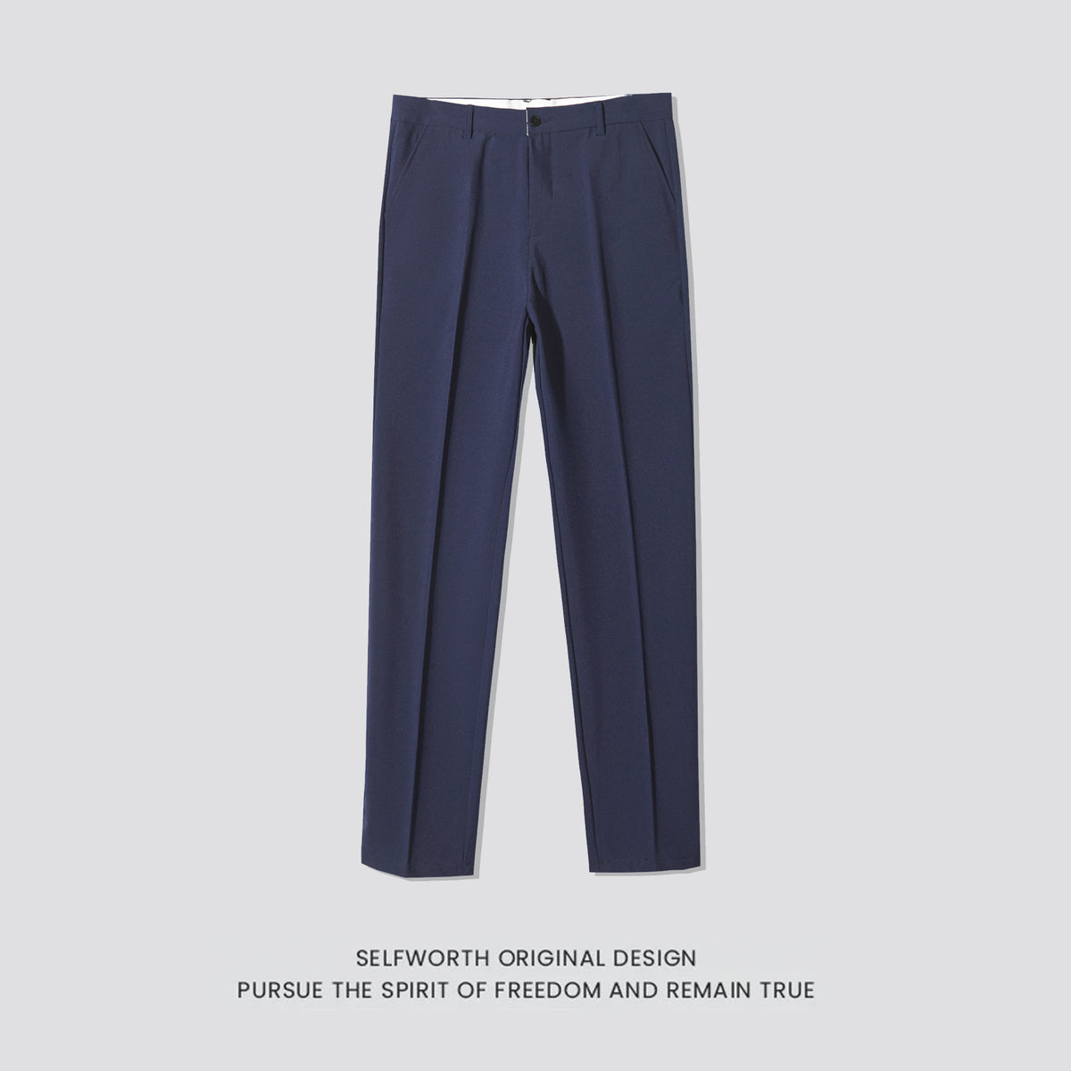Slim-Fit Suit Pants