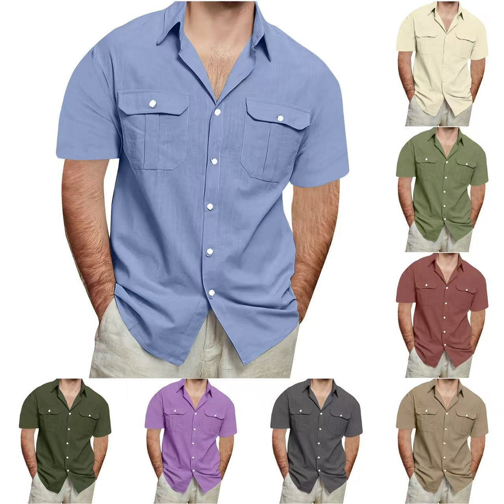 Men's Linen Cotton Shirt