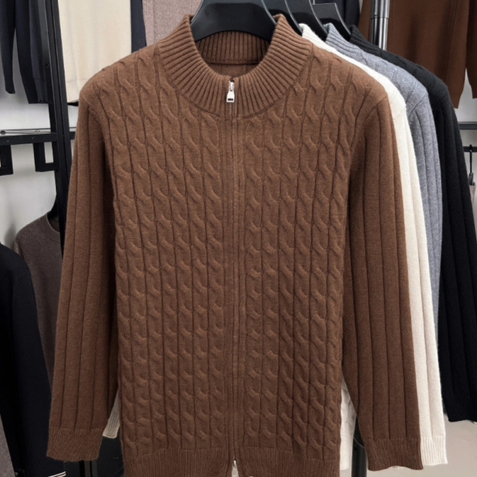 Men's Knitted Cardigan