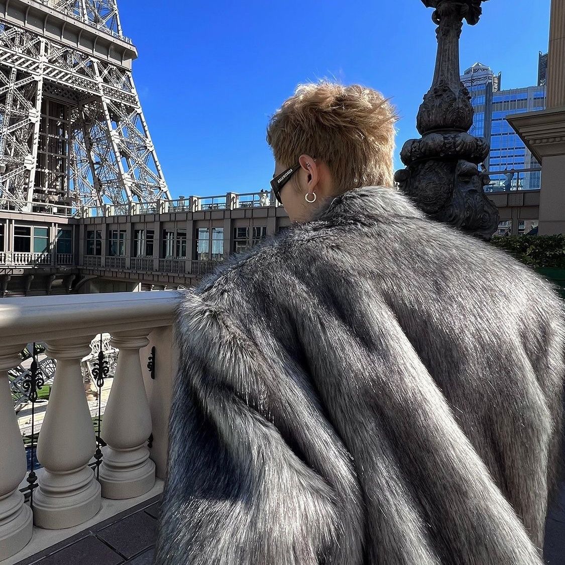 Short Faux Fur Men's Coat | PolarNut