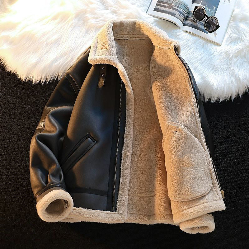 Semi-Synthetic Lamb Fur Coat | PolarNut