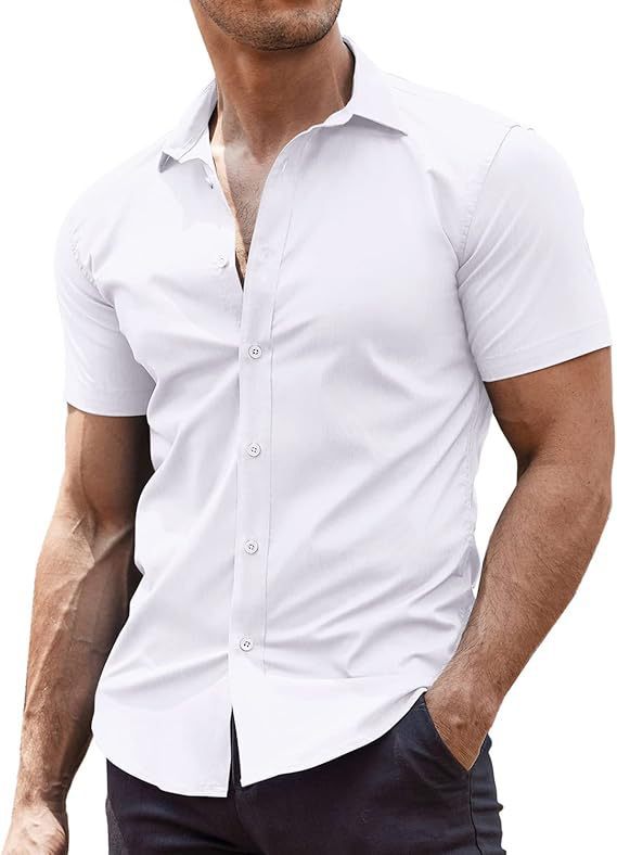 Business Casual Short Sleeve Shirt