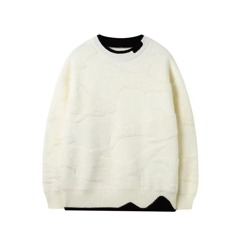 Jacquard Knitted Sweater