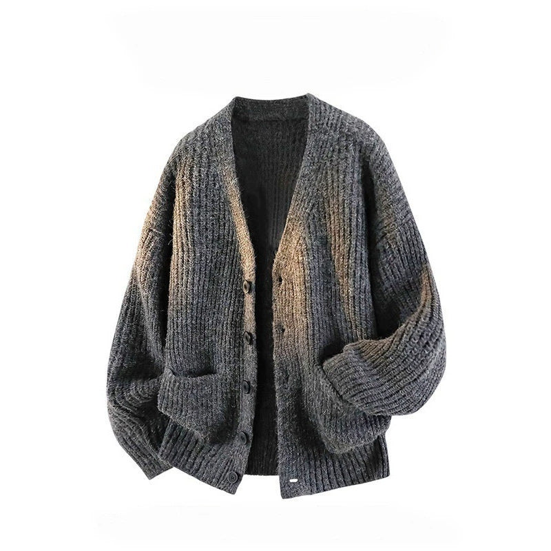 V-Neck Knit Shirt