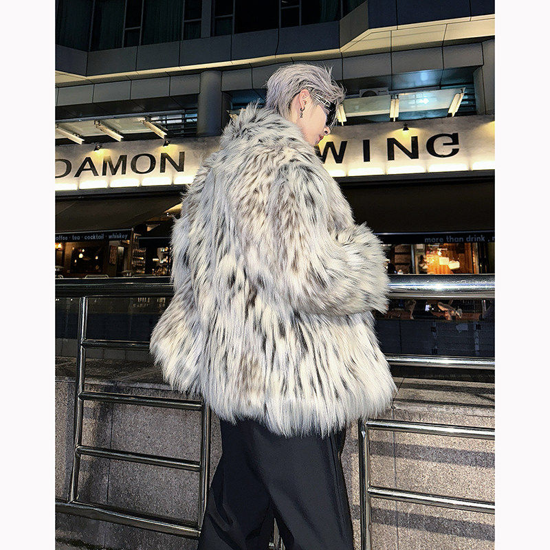 Winter Leopard Print Plush Jacket | PolarNut