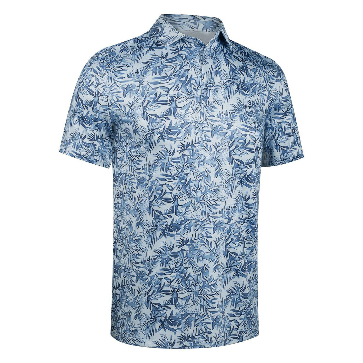 Men's 3D Printed Golf Polo Shirt