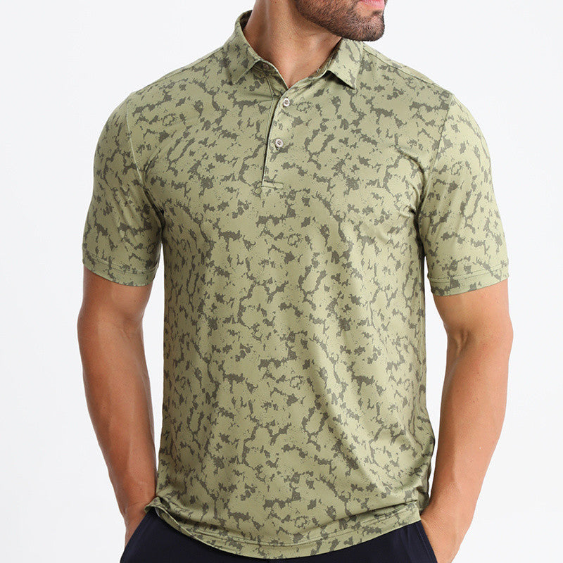 Mens Quick Dry Golf Polo Shirt