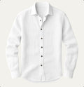 Long-sleeve button-down shirt
