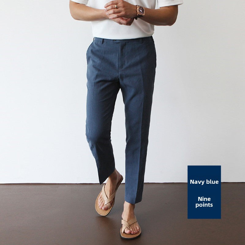 Linen Cotton Casual Pants