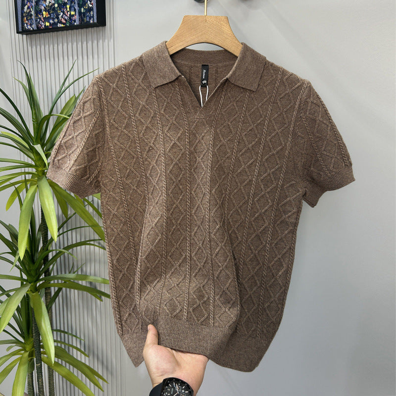 Knitted Polo Shirt | PolarNut