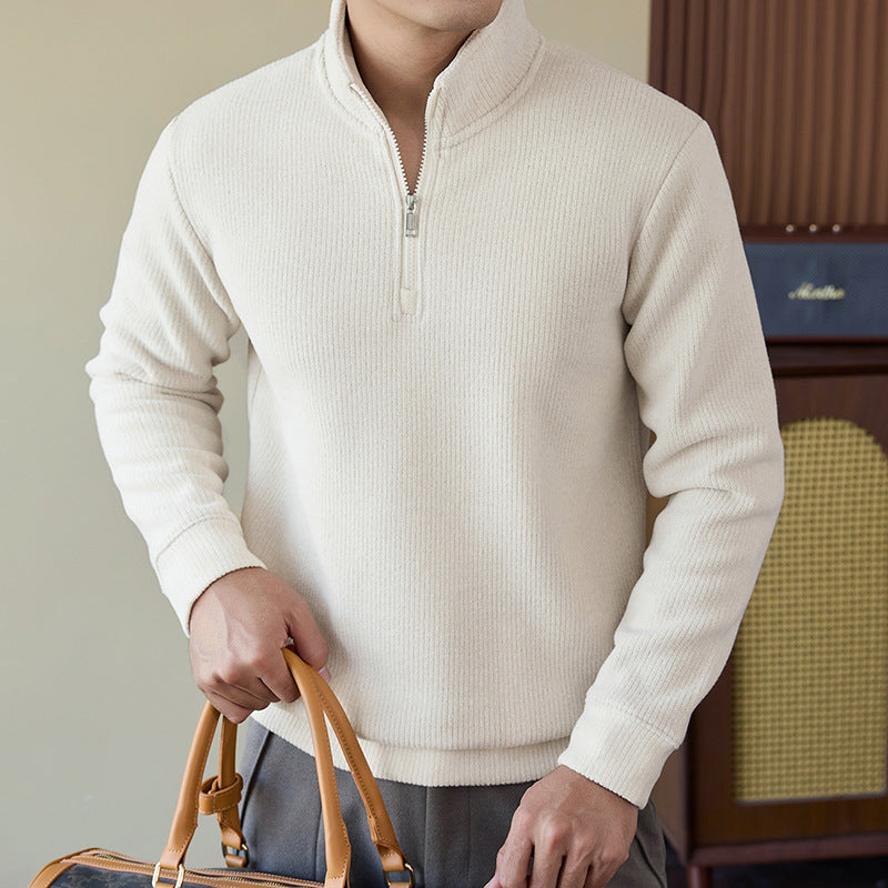 Knitted sweater men's pullover coat