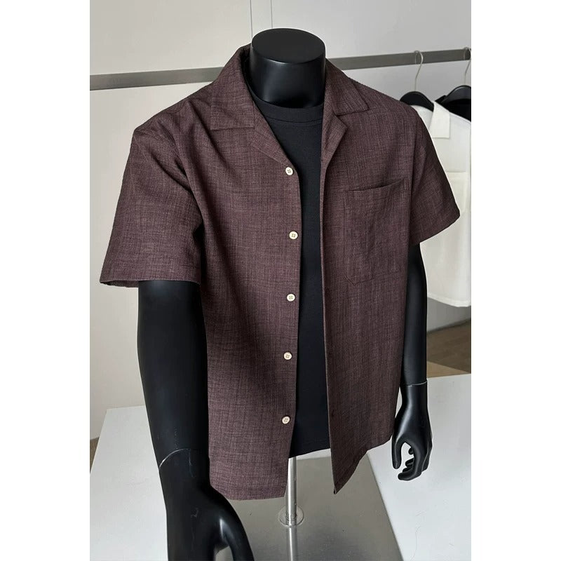 Linen Short-Sleeve Shirt