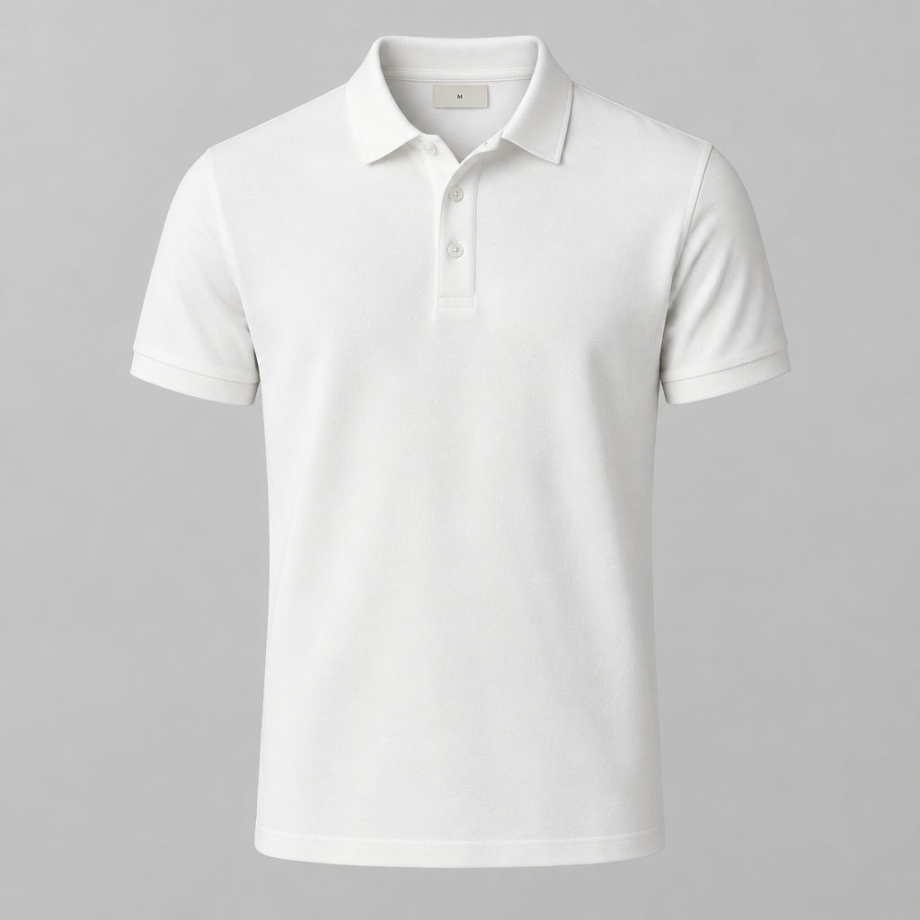 Men's Short Sleeve Cotton Polo Shirt