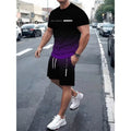 Gradient Sportswear Shorts Set