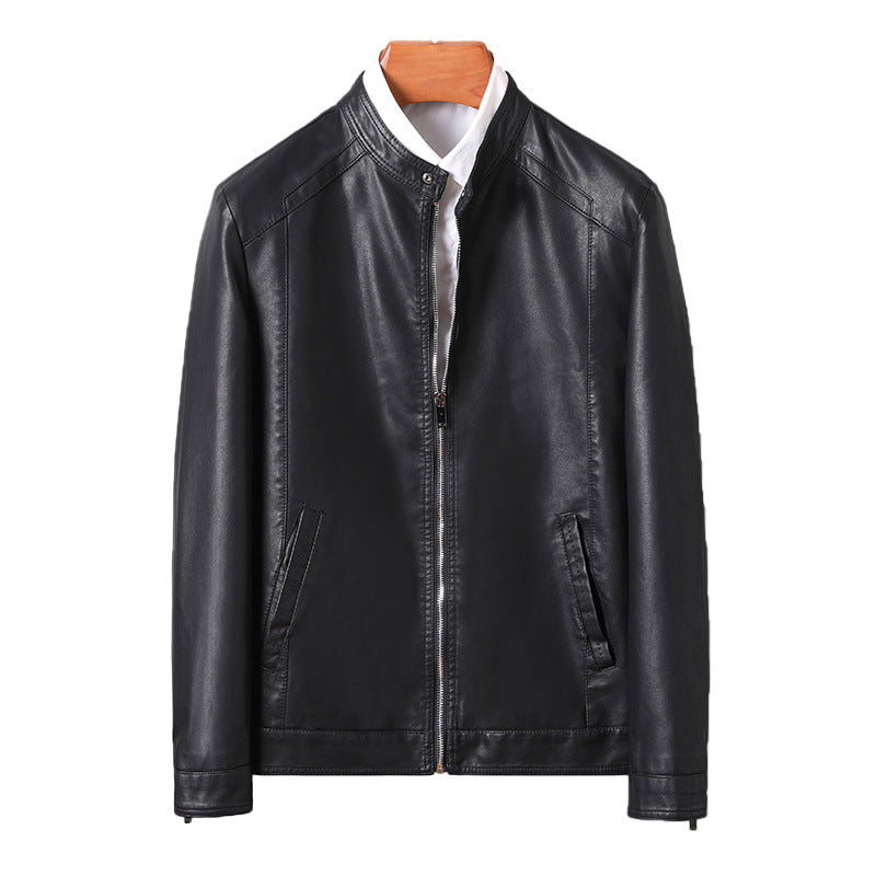 PU Leather Jacket Business Casual | PolarNut