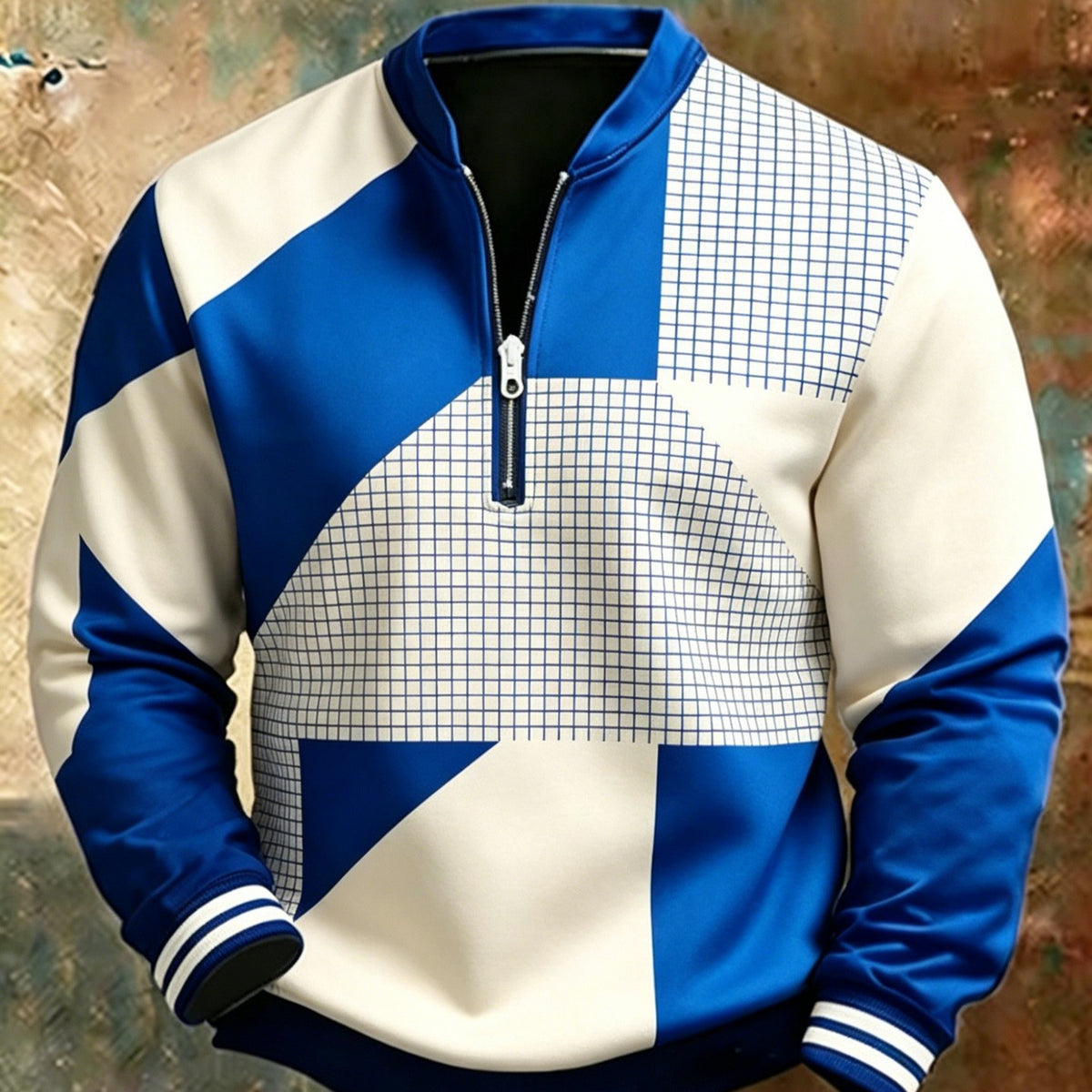 Half Zip Pullover Sweatshirt
