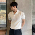 Slim-fit solid-color T-shirt