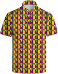 Casual Men's  Digital Print Polo Shirt