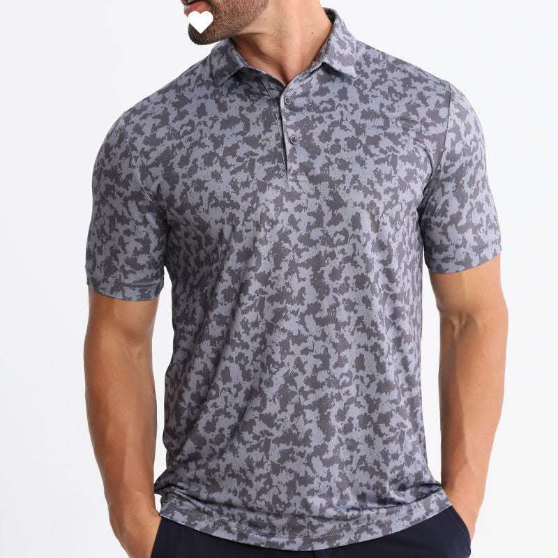 Mens Quick Dry Golf Polo Shirt