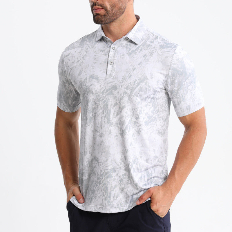 Mens Quick Dry Golf Polo Shirt