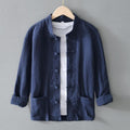 Men's cotton and linen cardigan | PolarNut