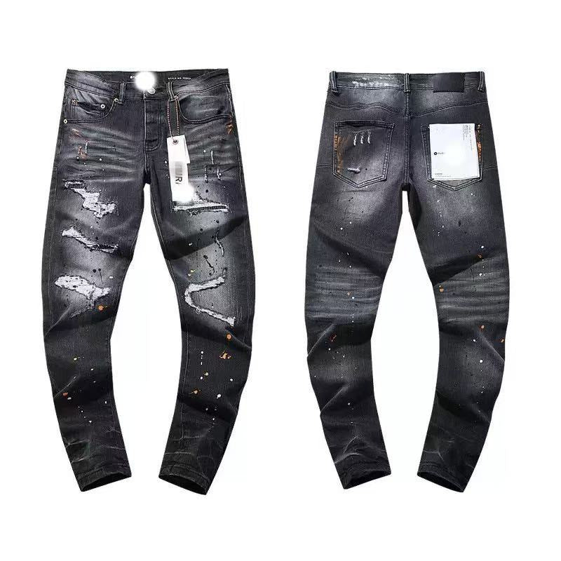 Slim Patch Jeans