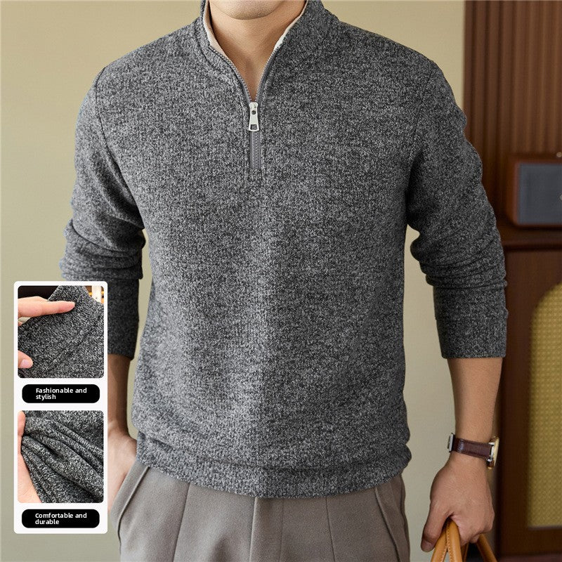 Knitted sweater men's pullover coat