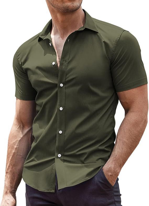 Business Casual Short Sleeve Shirt
