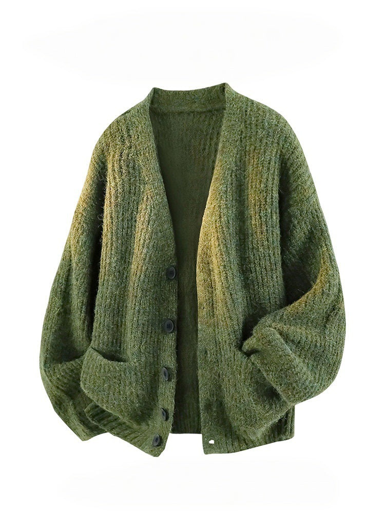 V-Neck Knit Shirt