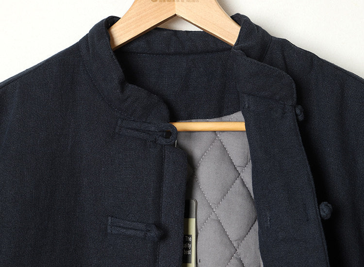 Linen Thick Cotton Coat | PolarNut