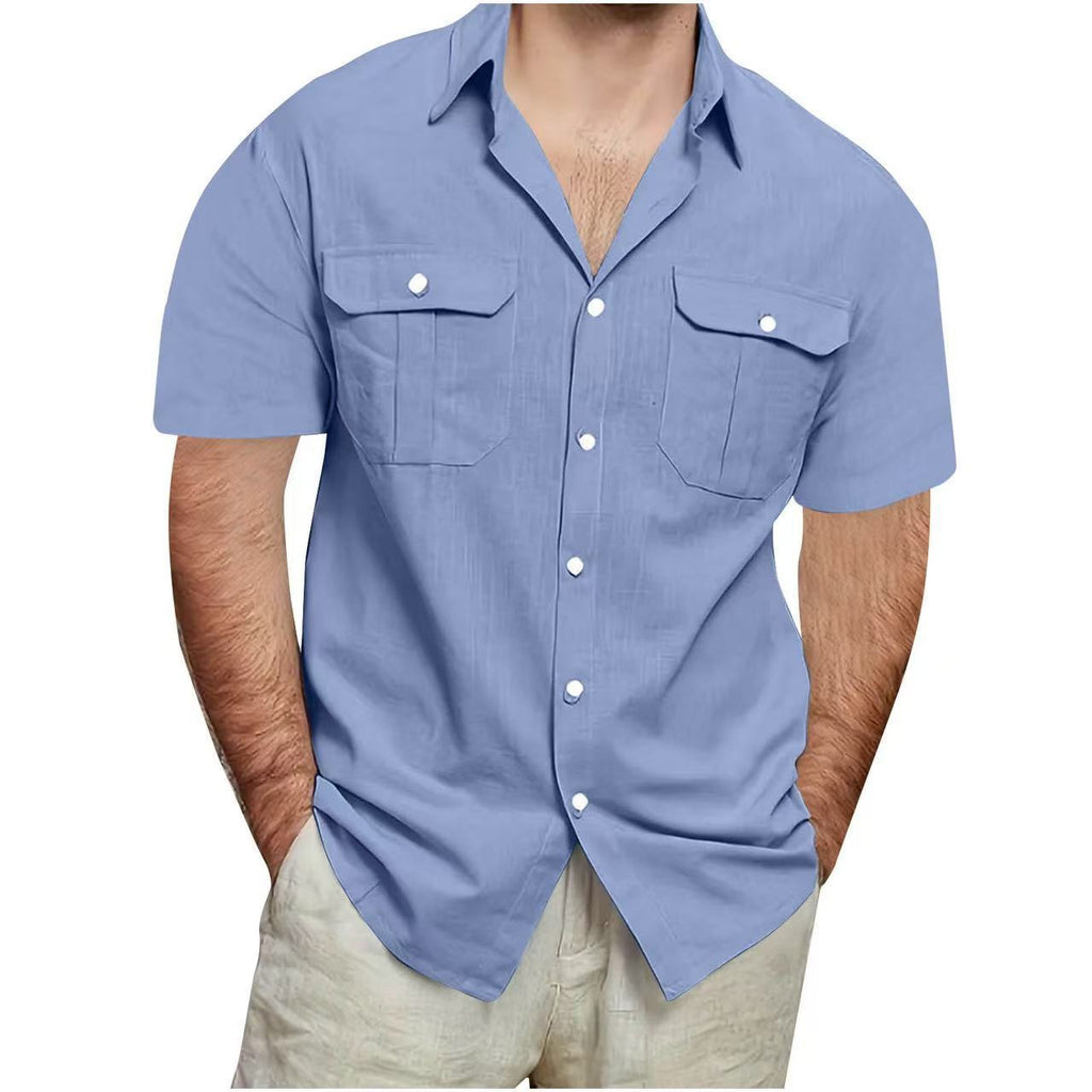 Men's Linen Cotton Shirt