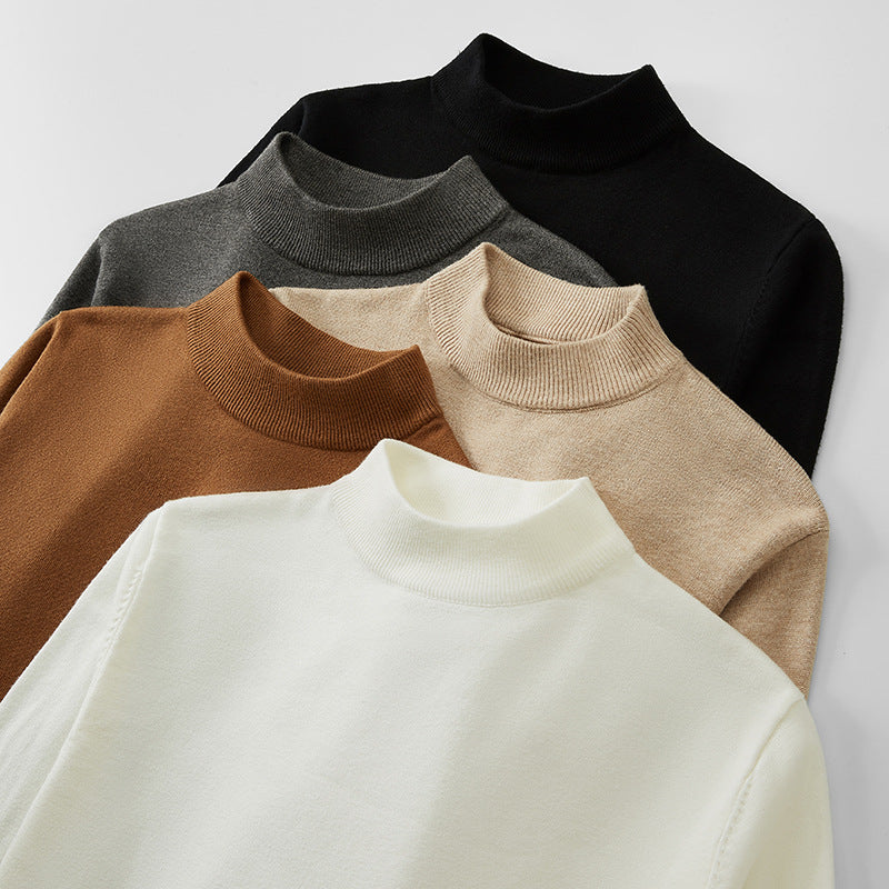 Round Neck Knit Sweater