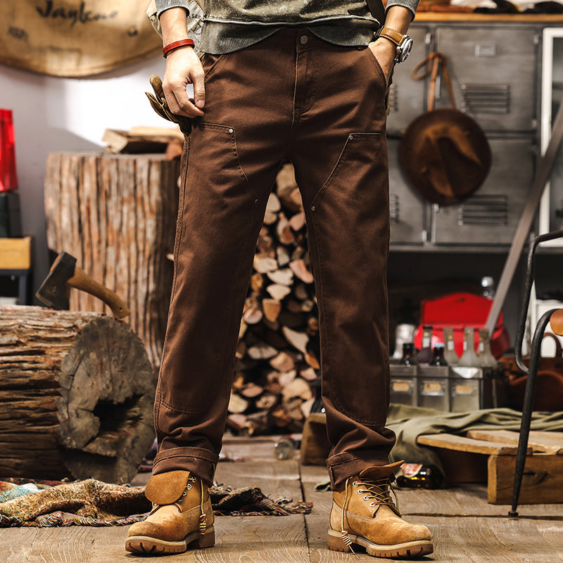 Loose Fit Denim Pants | PolarNut