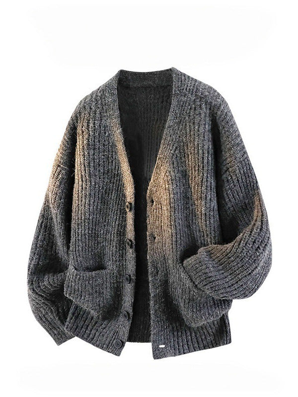 V-Neck Knit Shirt