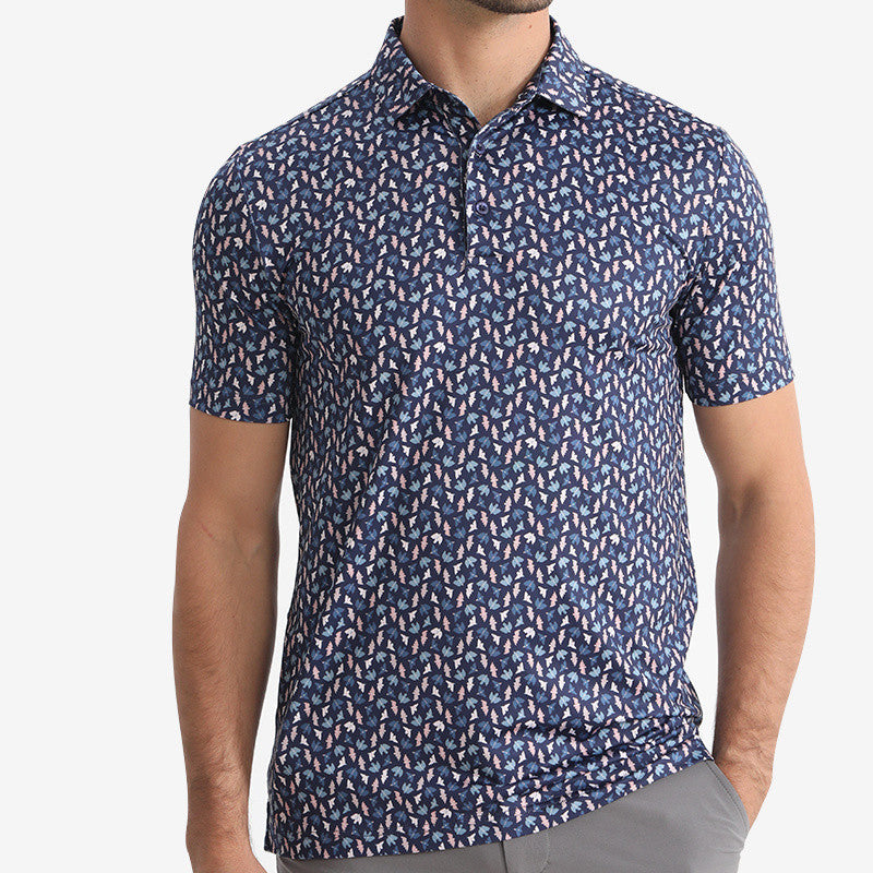 Mens Quick Dry Golf Polo Shirt