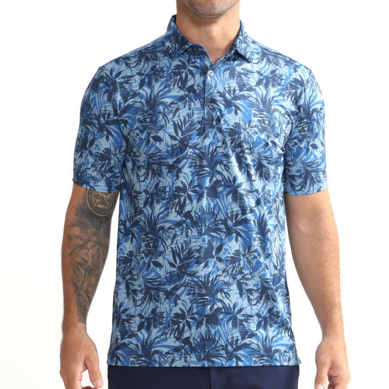 Mens Quick Dry Golf Polo Shirt
