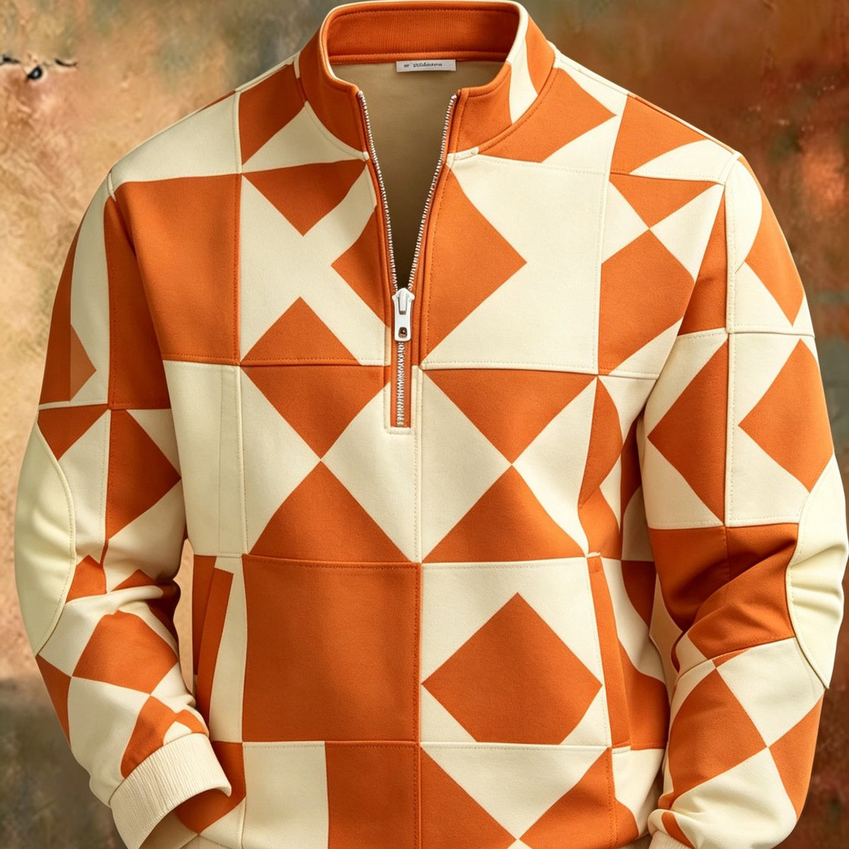 Half Zip Pullover Sweatshirt