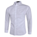Mens Long Sleeve Business Casual Shirt