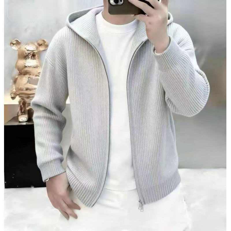 Casual Zipper Sweater