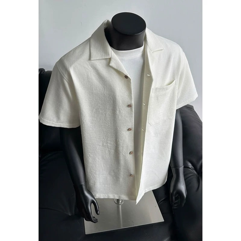 Linen Short-Sleeve Shirt
