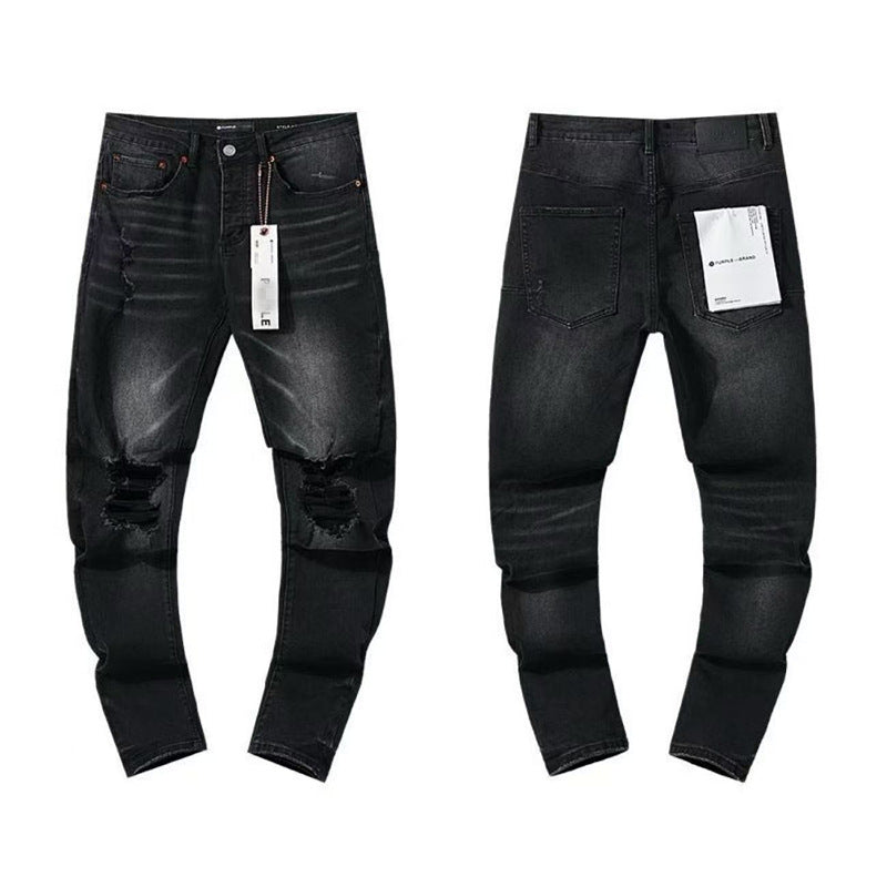 Slim Patch Jeans