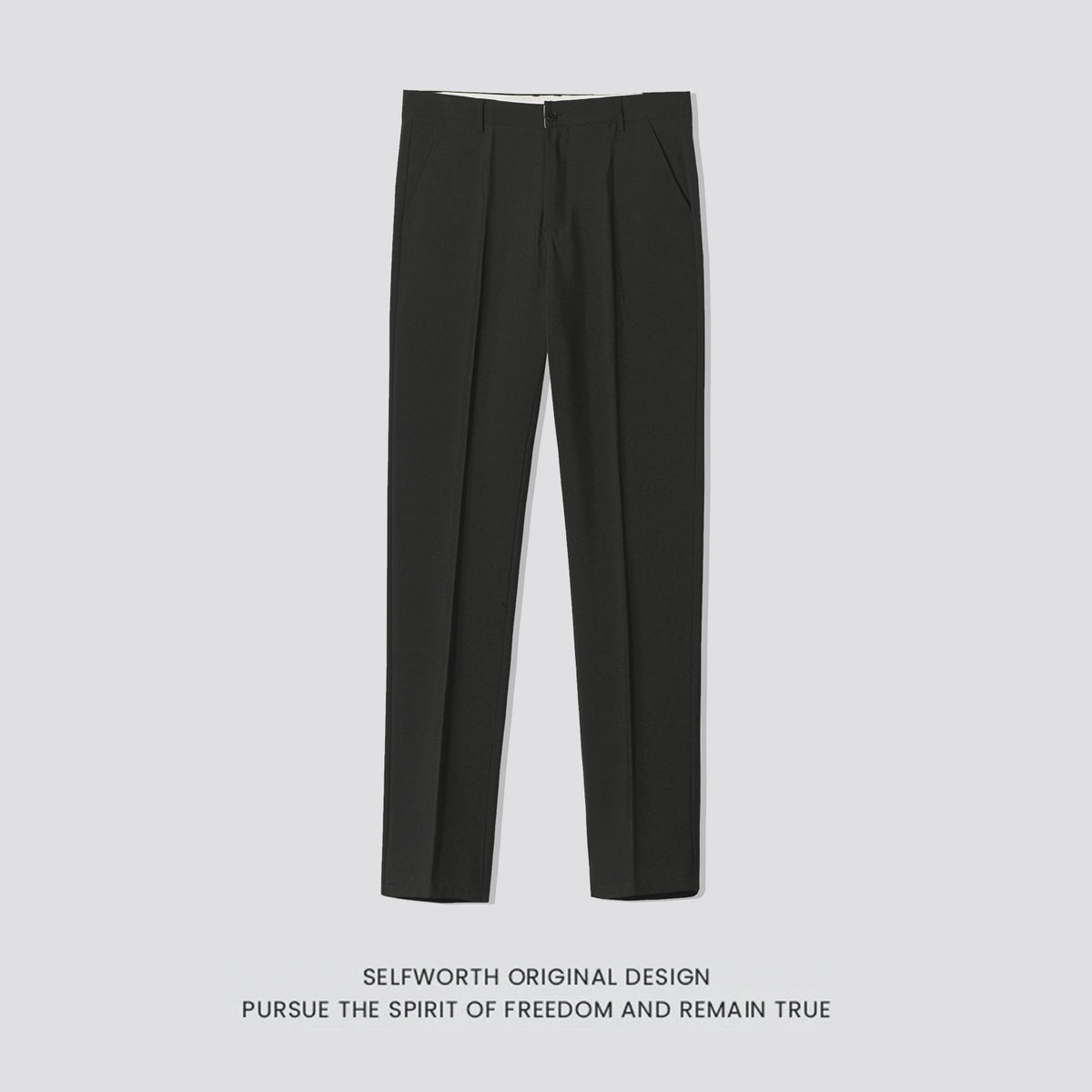 Slim-Fit Suit Pants