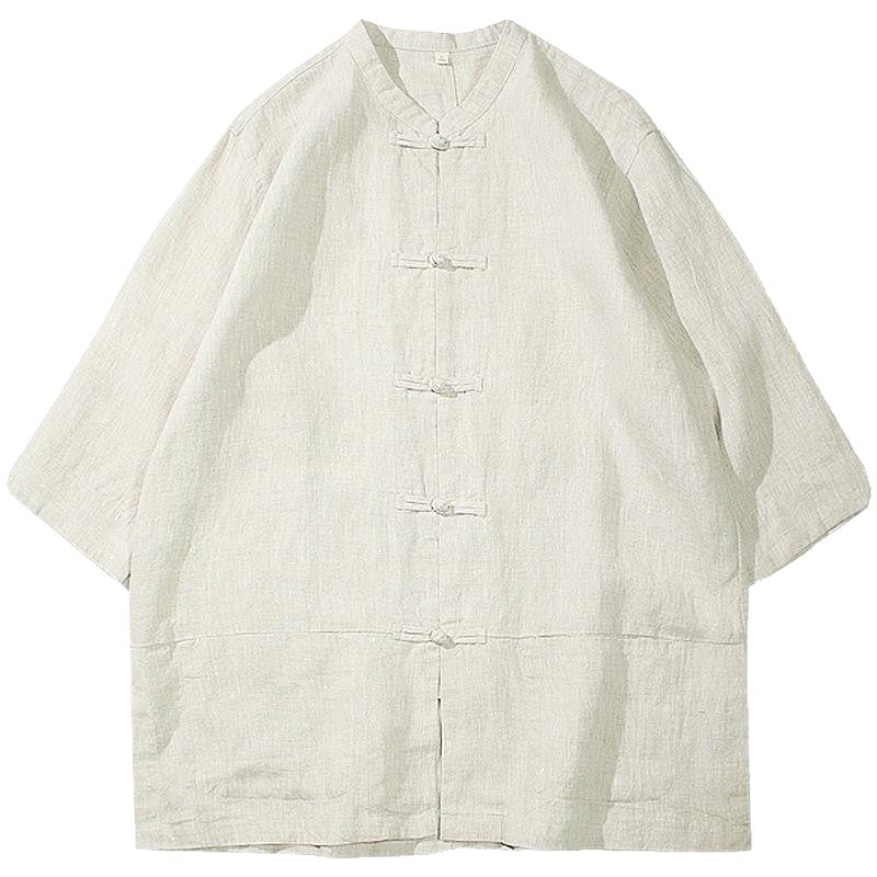Linen Tang Suit Shirt