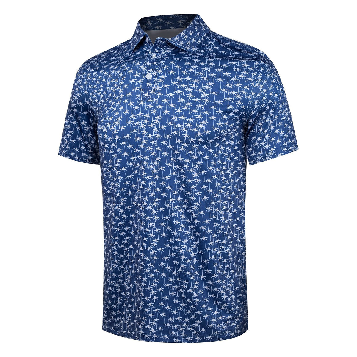Men's 3D Printed Golf Polo Shirt
