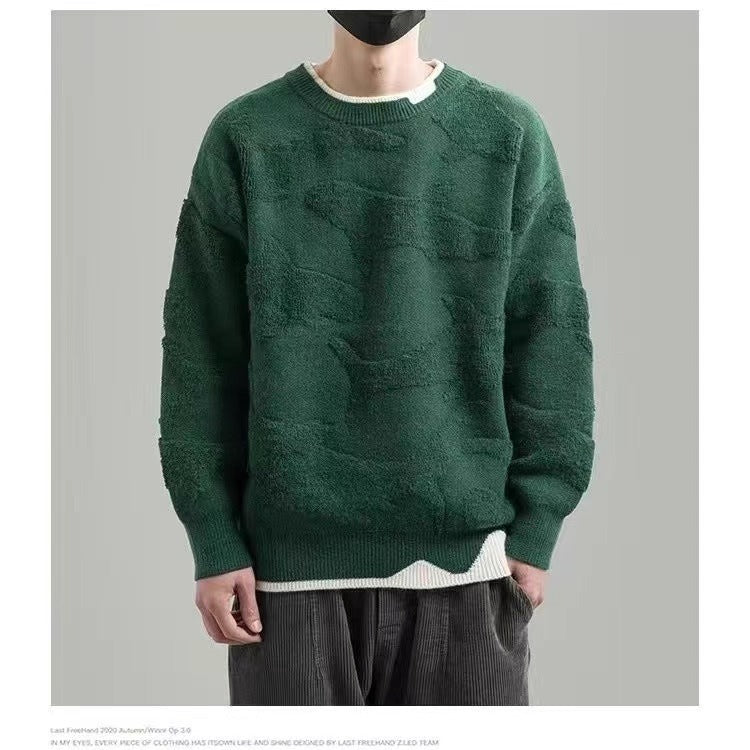 Jacquard Knitted Sweater