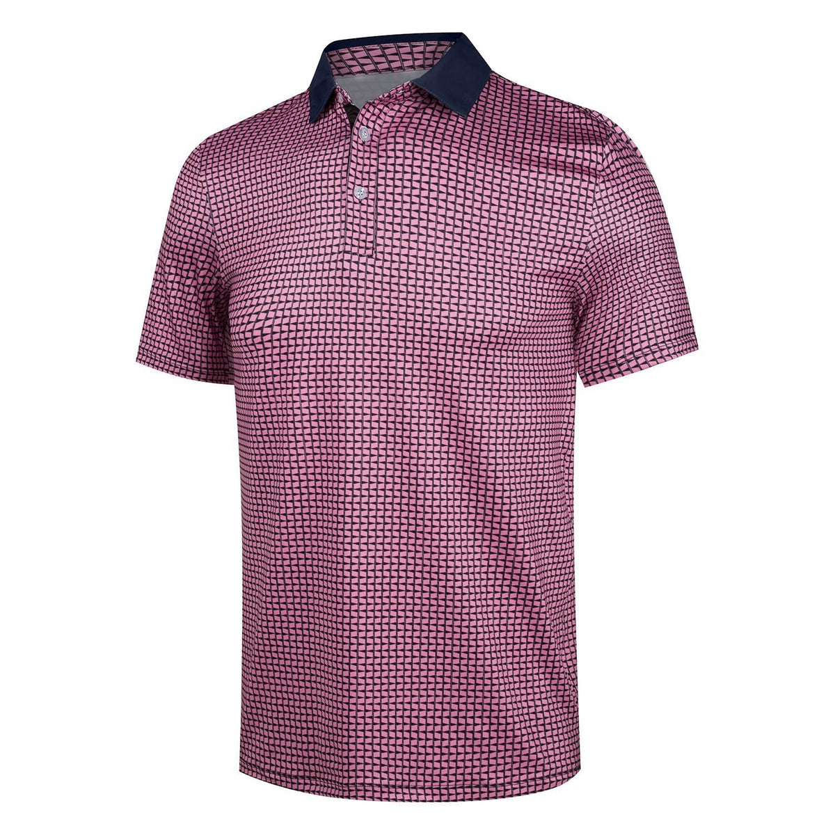Men's 3D Printed Golf Polo Shirt